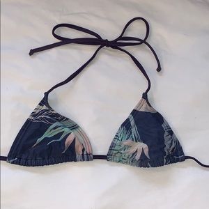 Tropical Roxy Bikini Top
